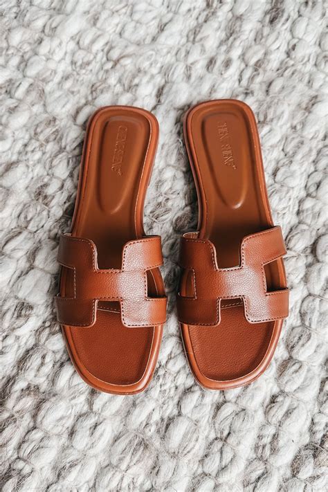 hermes georgia sandals|cheap hermes sandals dupe.